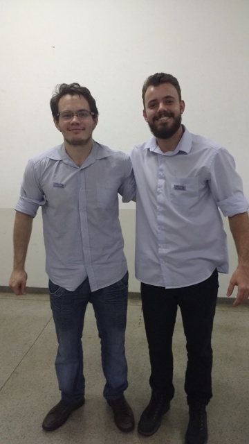 Rubens e Bruno, co-fundadores da Passa Eu